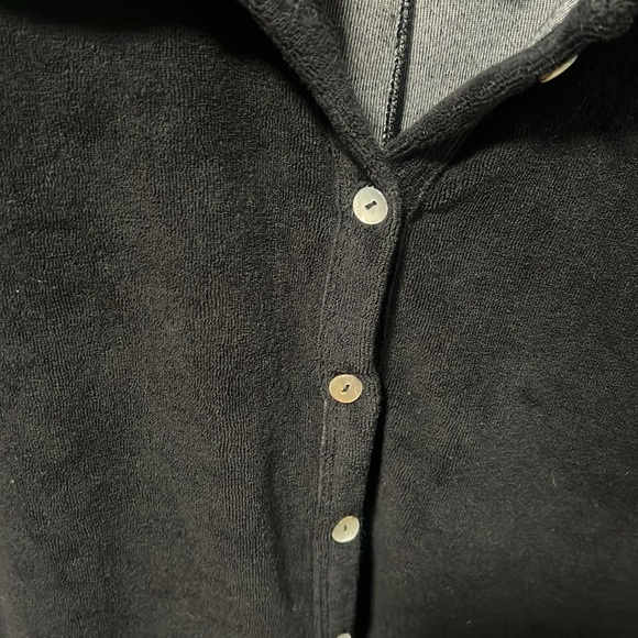 Towelling Playsuit Boohoo Black - Picture 4 of 6